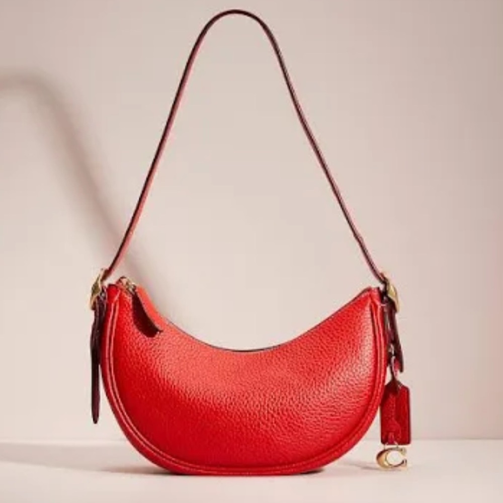 Coach Red Luna Shoulder Bag